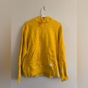 Yellow Nike hoodie